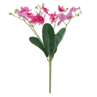 Künstliche Orchideenzweige Mit Blättern Kunstblumen Gesteck Dekorblumen