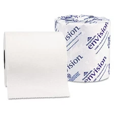 Envision&reg Single Ply Bathroom Tissue, White, 80 Rolls/carton [gep14580]