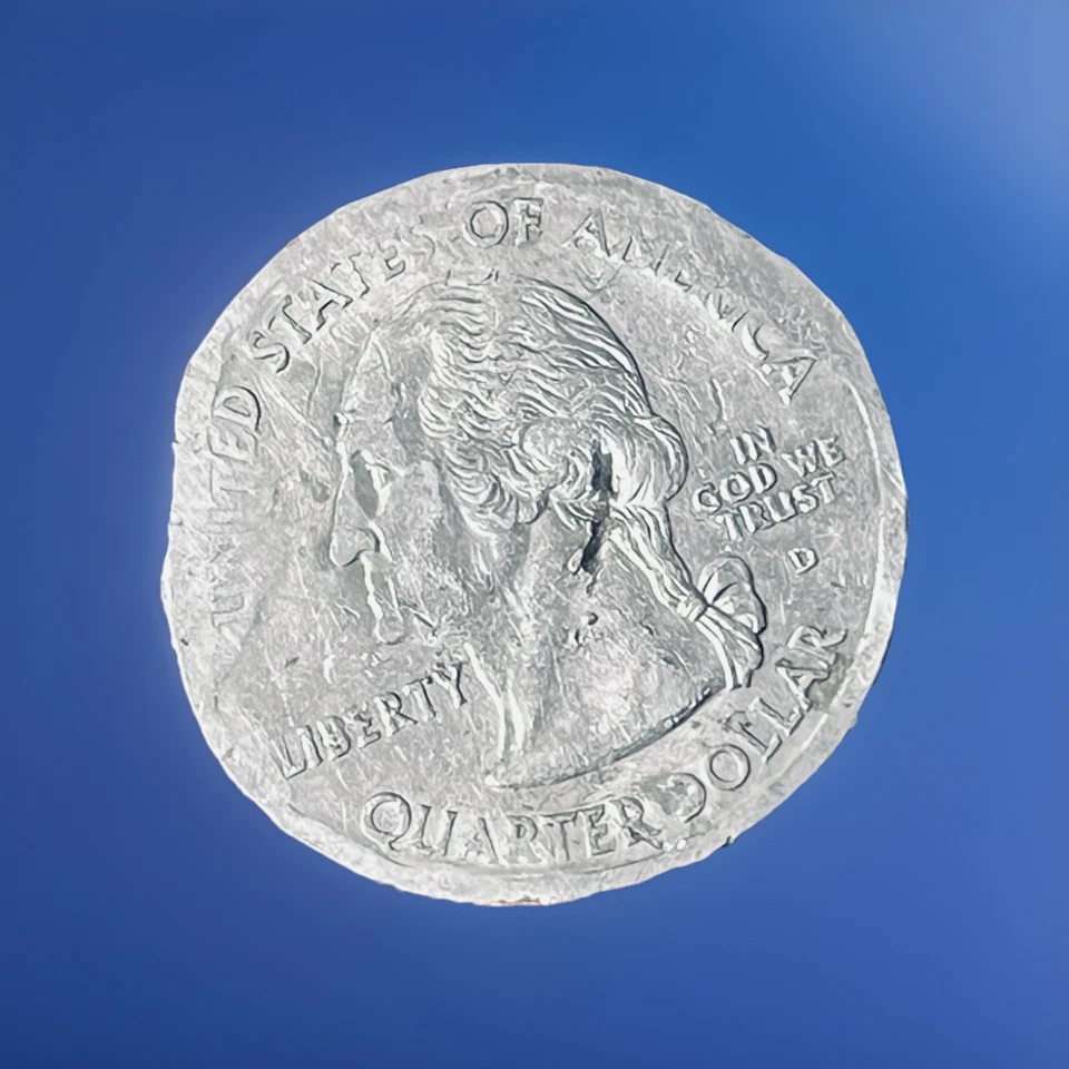 2002 Louisiana Quarter Error Coin - Image 4 of 4
