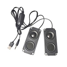 USB Speaker Computer Sound Small Speaker For Laptop Tablet Mobile Phone 3.5mm