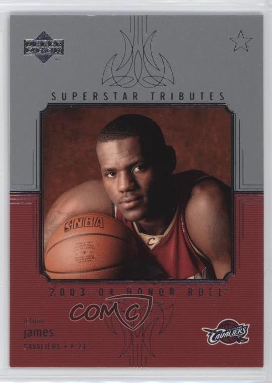 2003 Upper Deck Honor Roll Superstar Tributes LeBron James #ST3 Rookie RC 1a77