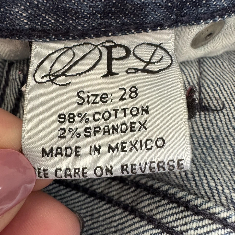 Джинсы Express DPD Deluxe Premium из денима с заниженной талией Женские 28 - Изображение 3 из 4