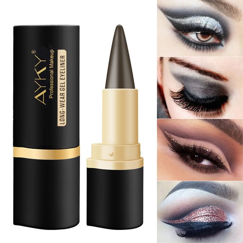 Makeup Eyeliner Thick Eyeliner Gel Pen Black Eye Liner Pencil Cream Eye - Picture 2 of 21