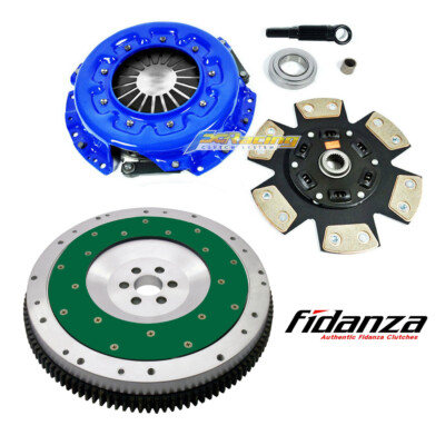 FX STAGE 3 CLUTCH KIT+FIDANZA FLYWHEEL for 75-83 DATSUN NISSAN