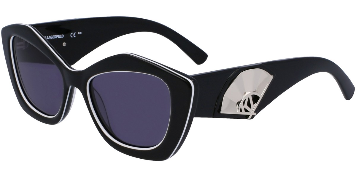 Karl Lagerfeld Women's Geometric Cat-Eye Sunglasses w/ 3D