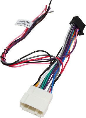 For 99-10 Honda Odyssey Install Pioneer DEH Stereo Wire Harness Adapter with SWC