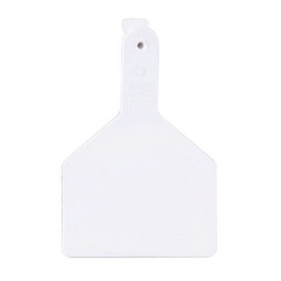 Z1 No-Snag Blank Cow Tags White 1 Count By Z Tags