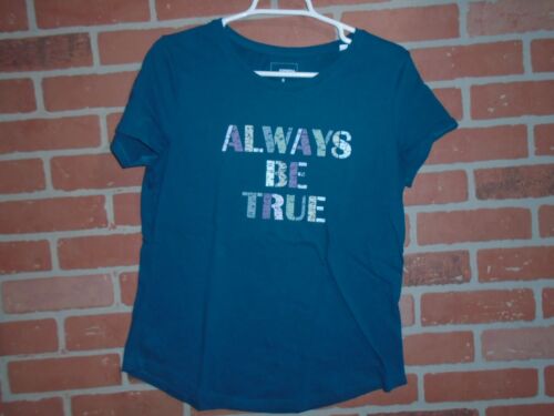 SONOMA WOMANS "ALWAYS BE TRUE" TSHIRT USA SIZE SMALL - Afbeelding 1 van 2