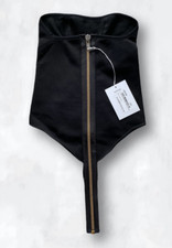 Acronym ng4-ps neck gaitor black/GOLD mask balaclava Zipper Techwear 