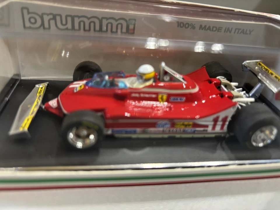 Brumm Ferrari 312 T4 J. Scheckter GP Italia World Champion 1979 1/43 R511-CH - Immagine 2 di 4