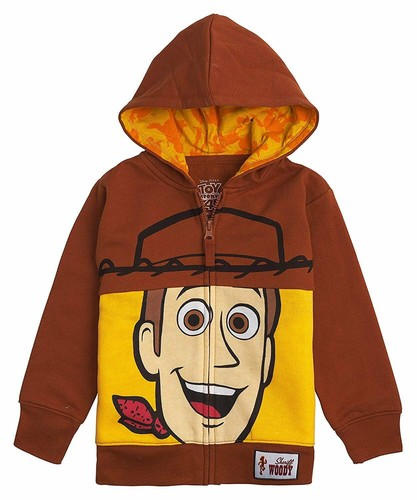 Sudaderas con Toy Story Disney cara con cremallera - Buzz Lightyear, Sheriff - Niños | eBay