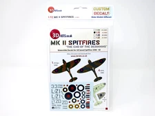 1/72 3D-Kits Decals - Rotol Spitfires Mk.I & Mk.II - NOS - 72-D002 "The End..."