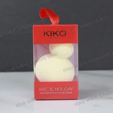 K MILANO Italy Arctic Holiday Snowman Makeup Blender Sponge NIB