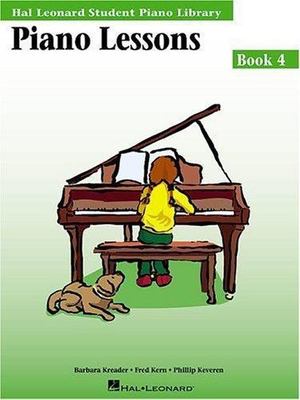 Piano Lessons Book 4 - Hal Leonard Student Pia- paperback, Fred Kern, 0793576903