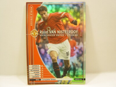 Panini WCCF 2004-05 WST Ruud van Nistelrooy 1976 Holland　No.10 ManUtd W-Striker
