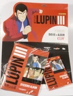PRL) THE UNMISSABLE ADVENTURES LUPIN III 1ST DVD 01 + STICKERS ALBUM MONKEY PUNCH