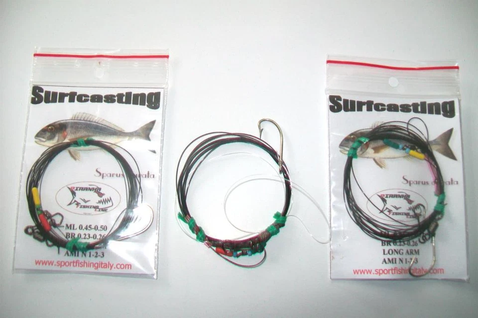 TERMINALI SURFCASTING SET 3 FINALI 1 AMO PESCA DA TERRA ORATE E SARAGHI - Immagine 2 di 2