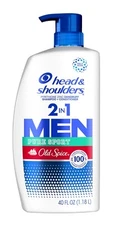 HEAD & SHOULDERS PURE SPORT FOR MEN'S 2 in 1 shampoo + conditioner 38.8 fl. oz.