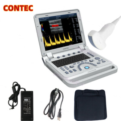 CONTEC CMS1700B Color Doppler Portable Ultrasound Scanner Machine with Abdominal