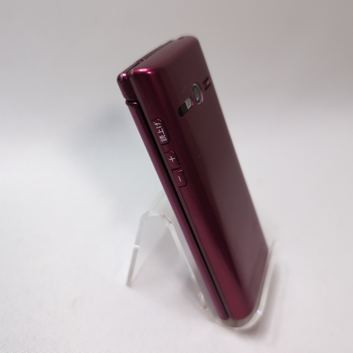 Pink Smartphone 本体 KYOCERA KYF38 WIFI KEITAI ANDROID FLIP PHONE Purple/PINK PIN