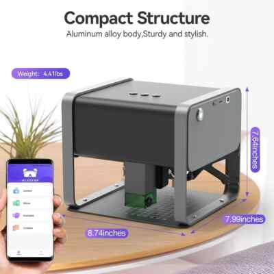 #ad #ad 5.5W Mini Incisione Laser Compressed Spot 0.05 mm Effectly For Desktop Use 2024 $99.99