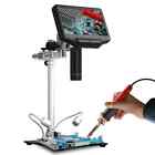 7 Inch 270X Hdmi Digital Microscope,12.5inch Metal Stand Pcb/Smd Soldering Tools