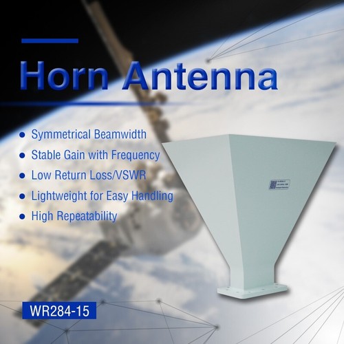 Antena bocina de ganancia estándar WR284, 2,6-3,95 GHz, ganancia nominal de 10-15 dBi, N-F - Imagen 19 de 54