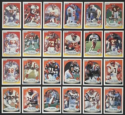 1990 Fleer - Football Cards - #197-400 - Complete Your Set - You U Pick