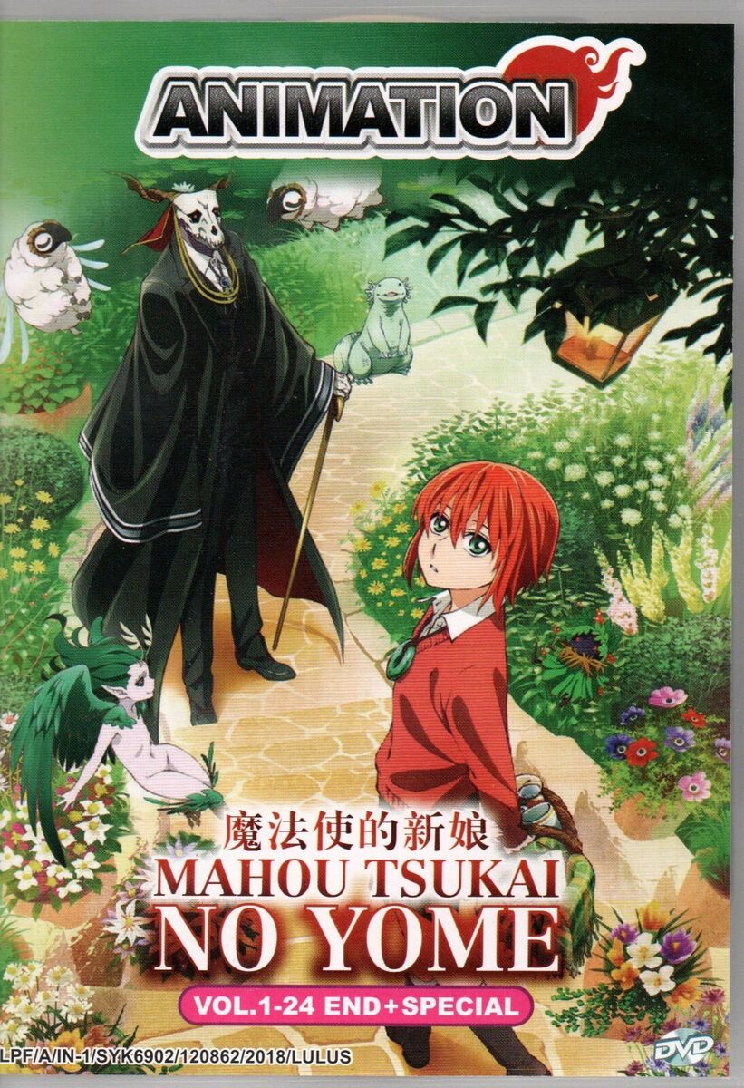 Anime DVD Mahou Tsukai No Yome Vol.1-24 End + Special English Dubbed