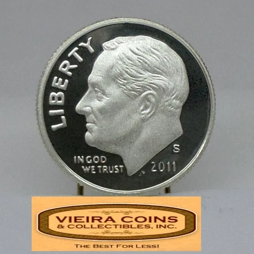 2011-S Roosevelt Silver Proof Dime  - #C56457NQ