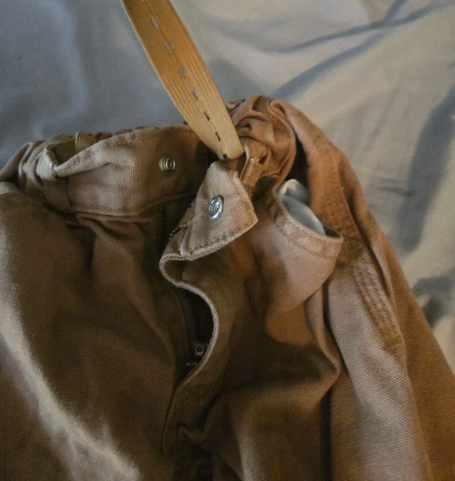 Carhartt Baby/Toddler Utility Work Pants/ Size 2T/ Brown/Adjustable/ SEE DESC. - Image 4 of 4