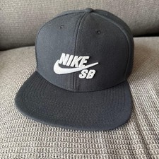 Nike Sb Black Snapback Cap Men Hat Accessory Original Collection
