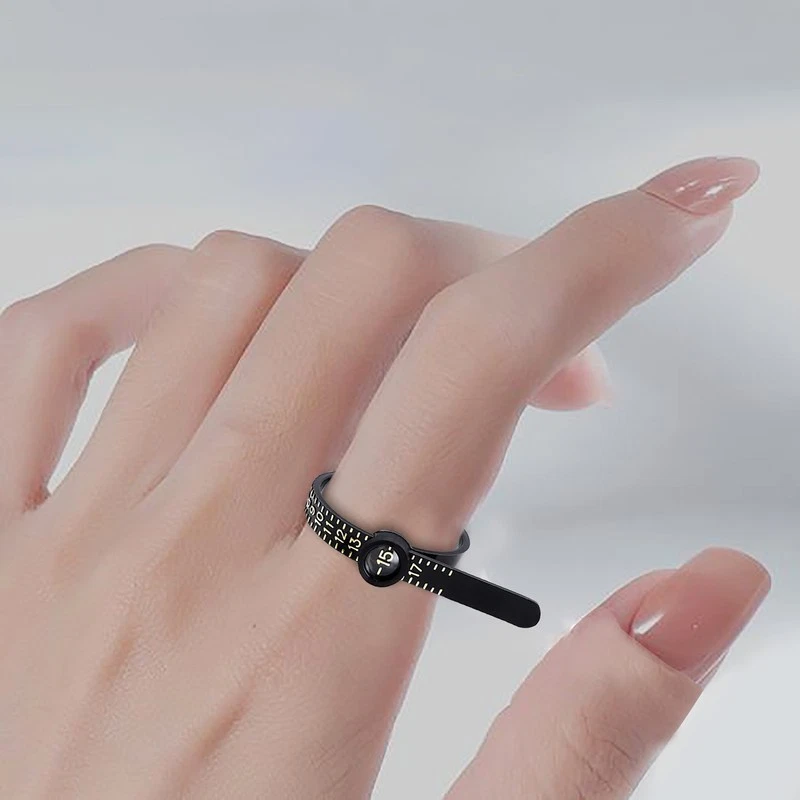 Medidor de anillo medidor de boda medidor de boda para anillo de boda anillo de compromiso Foto 3 de 4