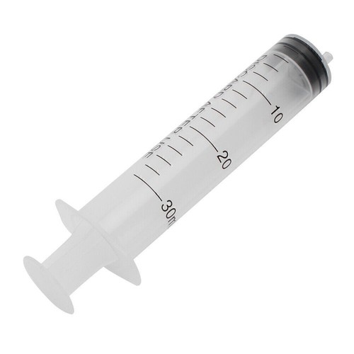 Siringa Misurazione Bilancia Nutrienti Idroponica Plastica 30ML Laboratorio Riutilizzabile 10PZ - Foto 5 di 8