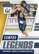 2021 Panini Contenders Draft Picks - Campus Legends Aaron Rodgers