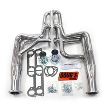 Doug's Long Tube Header 64-67 GTO 326-455 1 3/4" Primary 3" Collector Silver