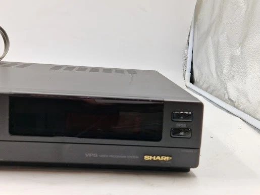 Sharp VC-A40G Videorekorder - Ungeprüft, Stromversorgungseinheit An/Aus, Zeichen - Bild 3 von 4