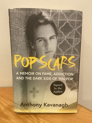 Pop Scars Anthony Kavanagh Limited Edition Signed Copy Hard Cover Book 1990s Kav