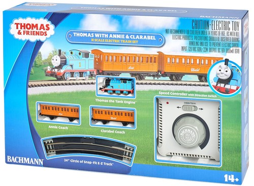 Trains - Thomas with Annie and Clarabel Ready to Run Electric Train Set - N S... - Picture 1 of 5
