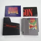 Nintendo Dragon Warrior NES Game Cartridge w/ Manual AND Map 1989 Role Playing