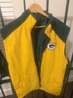 WARE WASH NFL Green Bay Packers NFL Reversible Hooded Jacket VINTAGE Size L — photo 8