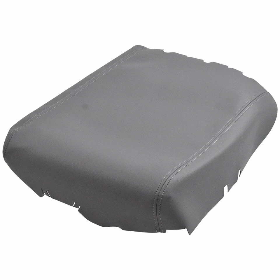 Leather Center Console Armrest Lid Cover Trim Gray For Toyota Tundra 2007-2013 — 第 3/4 张图片