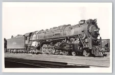 Postcard RPPC Locomotive 2214 Kodak c1950s