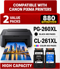 260xl 261xl Ink Cartridges for Canon TS6420 TS6400 PG-260 Pixma TS5320 TS5300
