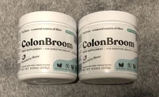 (2) Colon Broom Dietary Supplement Strawberry Flavor 40 Servings LOT Exp: 05/26