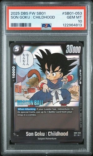 Son Goku: Childhood - Dragon Ball Super SB01 Manga Booster - Foil R - SB01-053