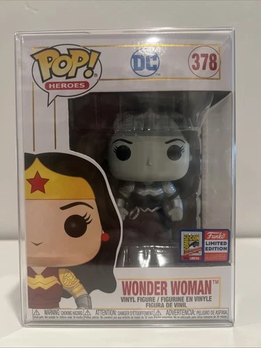 Funko Pop! DC: Wonder Woman (#378) - SDCC ‘21 - Mint w/ Protector