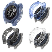 Protective Case Transparent TPU Watch Case Cover fit for GARMIN Descent G1 Watch