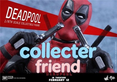 Hot Toys Deadpool 1/6 Scale Collectible Figure (MMS347) for sale