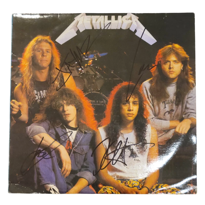 Preços baixos em Memorabilia de Metallica assinado | eBay